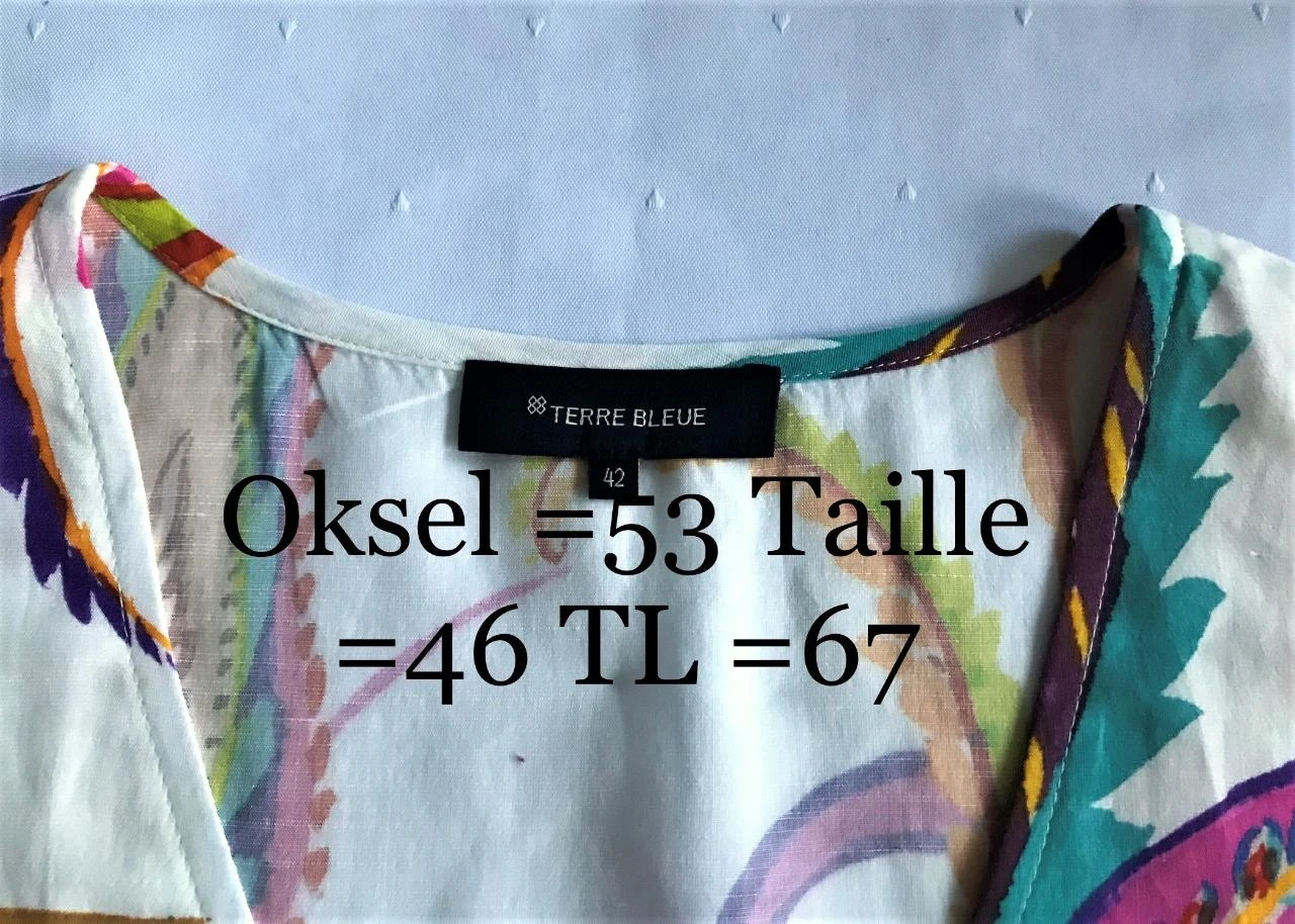 Terre Bleue M42 beautiful summer blouse with lapel model. – photo 8
